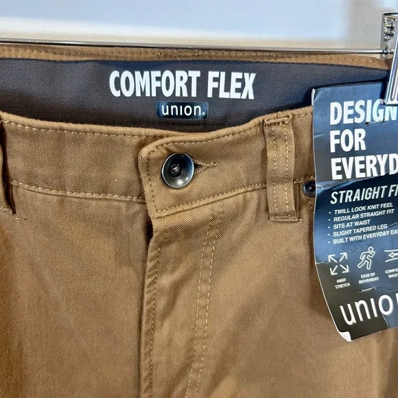 Union Comfort Flex Knit 5-Pocket Pants - Picture 6 of 7